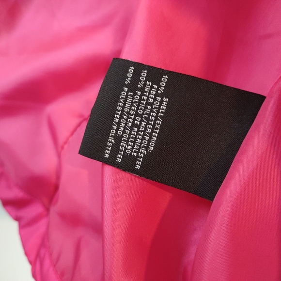 Pink Athletech Sleeveless Puffer Jacket Size M - Picture 10 of 13